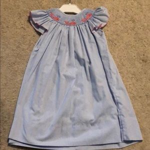 Edgehill Collection Smocked Whale Dress